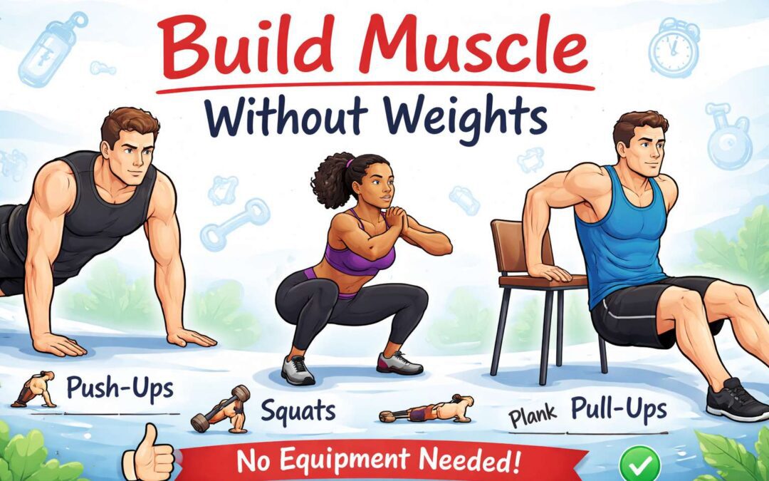 Build Muscle Without Weights: Effective Bodyweight Exercises